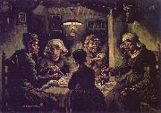 Vincent Van Gogh The Potato Eaters painting